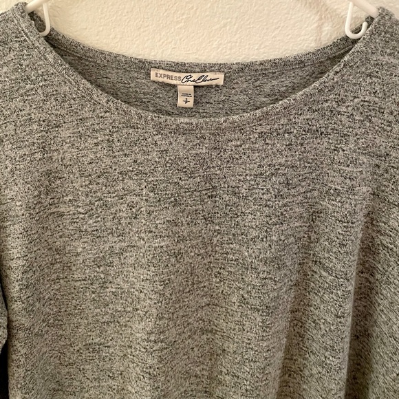 Express One Eleven Scoop Neck Sweater - Picture 2 of 4